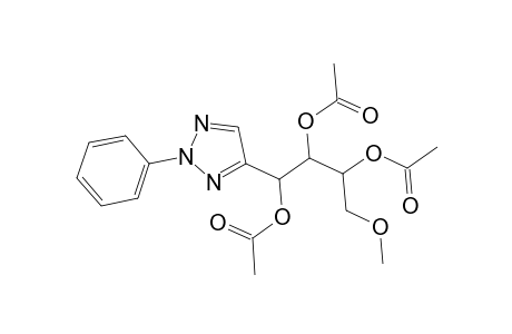 1,2,3-Butanetriol, 4-methoxy-1-(2-phenyl-2H-1,2,3-triazol-4-yl)-, triacetate (ester), [1R-(1R*,2R*,3R*)]-
