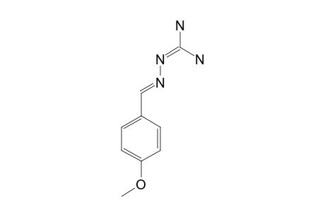 2-[(4-methoxybenzylidene)amino]guanidine