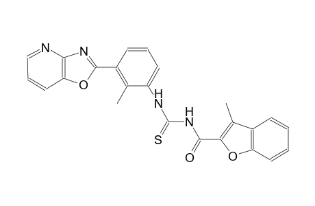 thiourea, N-[(3-methyl-2-benzofuranyl)carbonyl]-N'-(2-methyl-3-oxazolo[4,5-b]pyridin-2-ylphenyl)-