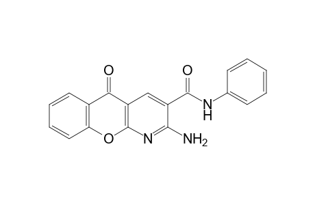 2-Amino-5-oxo-5H-N-phenyl-chromeno[2,3-b]pyridine-3-carboxamide