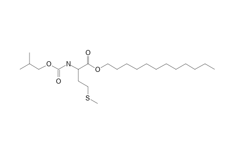 L-Methionine, N-isobutoxycarbonyl-, dodecyl ester