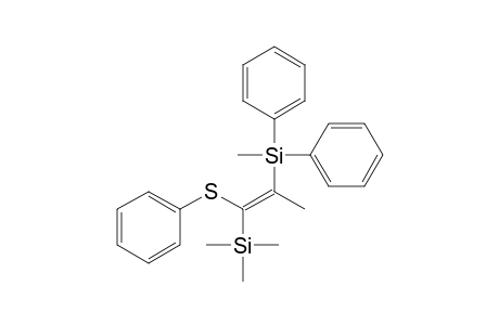 Phenyl 2-(Methyldiphenylsilyl)-1-trimethylsilyl-1-propenyl Sulfide