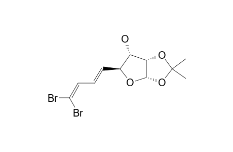 8,8-DIBROMO-5,6,7,8-TETRADEOXY-1,2-O-ISOPROPYLIDENE-ALPHA-D-RIBO-OCT-5(E),7-DIENOFURANOSE
