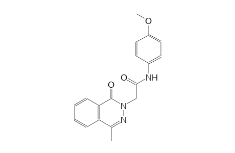 N-(4-methoxyphenyl)-2-(4-methyl-1-oxo-2(1H)-phthalazinyl)acetamide