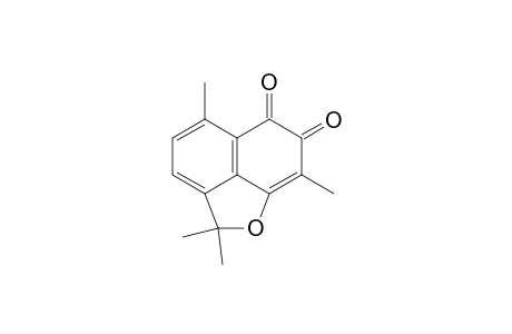 2H-Naphtho[1,8-bc]furan-6,7-dione, 2,2,5,8-tetramethyl-