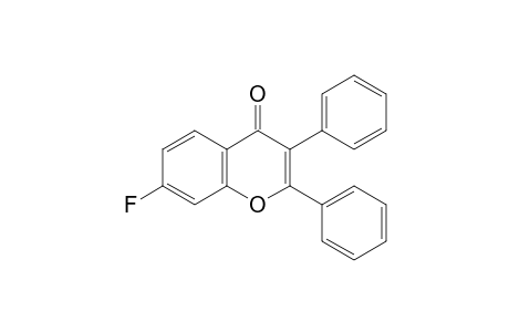 7-Fluoro-2,3-diphenyl-4H-chromen-4-one