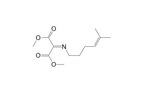 Dimethyl (5'-Methyl-4'-hexenylimino)malonate