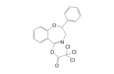 2,3-Dihydro-2-phenyl-5-(trichloroacetoxy)-1,4-benzoxazepine