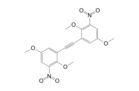 1,2-Bis(2,5-dimethoxy-3-nitrophenyl)ethyne