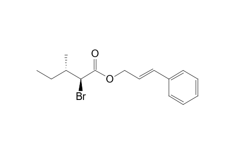 (2S,3S)-Cinnamyl 2-bromo-3-methylpentanoate