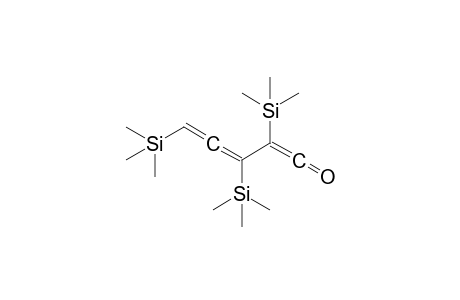 2,3,5-Tris-trimethylsilanyl-penta-1,3,4-trien-1-one