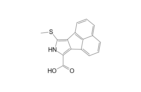9-(Methylthio)-8H-acenaphtho[1,2-c]pyrrole-7-carboxylic Acid