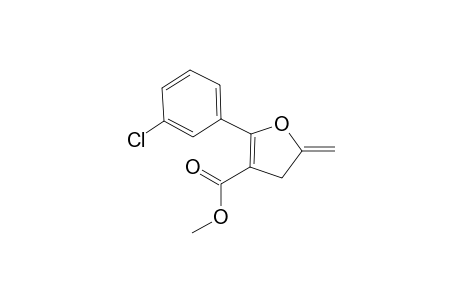 Methyl 2-(3-chlorophenyl)-5-methylene-4,5-dihydrofuran-3-carboxylate