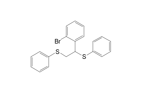 1,2-Bis(phenylthio)-1-(2-bromophenyl)ethane