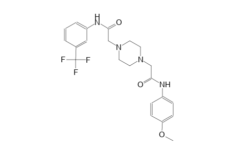 1,4-piperazinediacetamide, N~1~-(4-methoxyphenyl)-N~4~-[3-(trifluoromethyl)phenyl]-