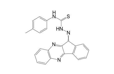 2-(11H-Indeno[1,2-b]quinoxalin-11-ylidene)-N-(p-tolyl)-hydrazinecarbothioamide