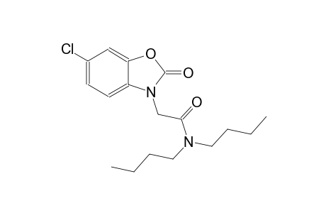3-benzoxazoleacetamide, N,N-dibutyl-6-chloro-2,3-dihydro-2-oxo-