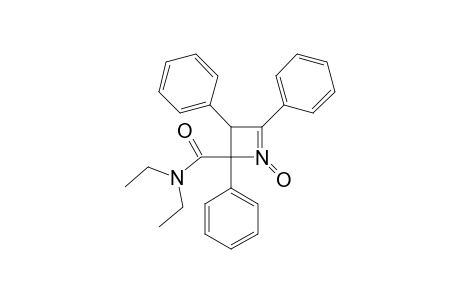 N,N-Diethyl-2,3-dihydro-2,3,4-triphenyl-2-azetecarboxamid-1-oxide