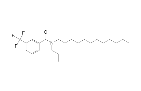 Benzamide, 3-trifluoromethyl-N-propyl-N-dodecyl-