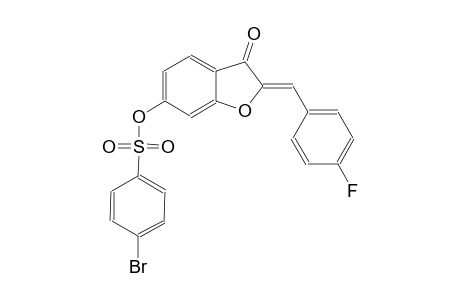 benzenesulfonic acid, 4-bromo-, (2Z)-2-[(4-fluorophenyl)methylene]-2,3-dihydro-3-oxobenzofuranyl ester