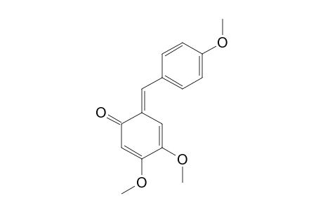 3,4-DIMETHOXY-6-(4-METHOXYPHENYLMETHYLIDEN)-CYCLOHEXA-2,4-DIEN-1-ON