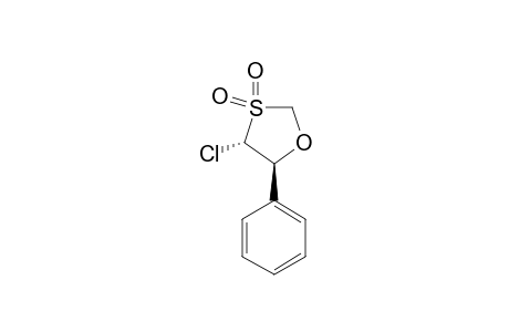 4-CHLORO-5-PHENYL-1,3-OXATHIOLANE-3,3-DIOXIDE