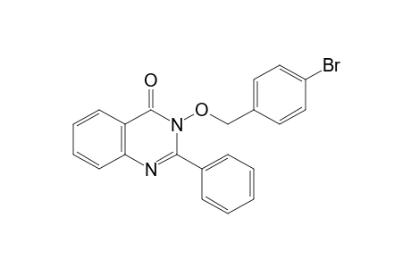 3-[(p-bromobenzyl)oxy]-2-phenyl-4(3H)-quinazolinone
