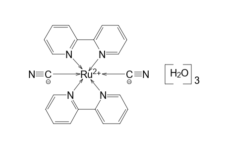 DICYANOBIS(2,2'-BIPYRIDINE)RUTHENIUM, TRIHYDRATE