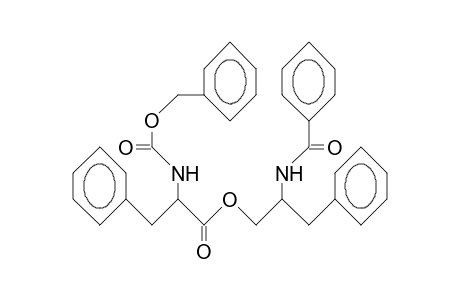 Carbobenzoxy-L-phenylalanyl-N-benzoyl-L-phenylalaninol