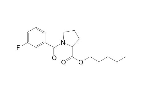 L-Proline, N-(3-fluorobenzoyl)-, pentyl ester