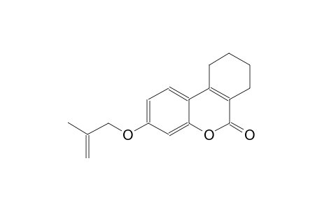 3-[(2-methyl-2-propenyl)oxy]-7,8,9,10-tetrahydro-6H-benzo[c]chromen-6-one