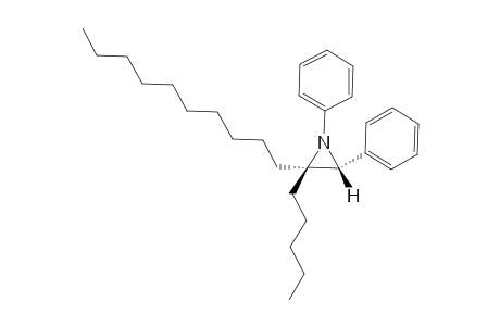 (Z)-2-Decyl-2-pentyl-1,3-diphenylaziridine