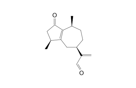 2-[(3S,5R,8S)-3,8-Dimethyl-1-oxo-1,2,3,4,5,6,7,8-octahydroazulen-5-yl]prop-2-enal