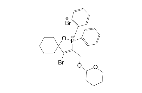 4-BROMO-2,2-DIPHENYL-3-[(TETRAHYDRO-2H-PYRAN-2-YL-OXY)-METHYL]-1-OXA-2-PHOSPHONIASPIRO-[4.5]-DEC-3-ENE-BROMIDE