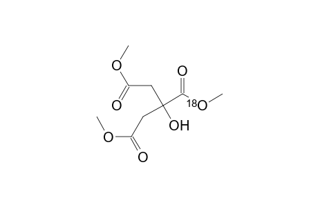 [18O]-trimethyl 2-hydroxy-1,2,3-propanetricarboxylate