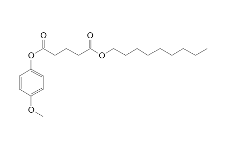 Glutaric acid, 4-methoxyphenyl nonyl ester