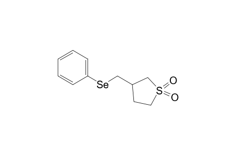 3-(Phenylselanylmethyl)thiolane 1,1-dioxide