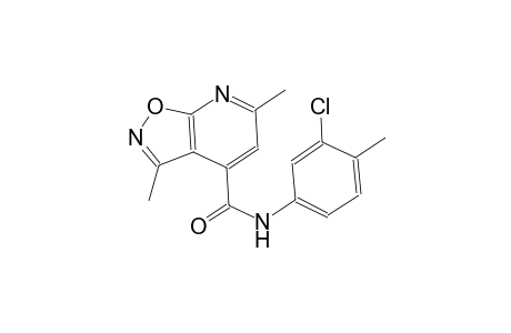 isoxazolo[5,4-b]pyridine-4-carboxamide, N-(3-chloro-4-methylphenyl)-3,6-dimethyl-