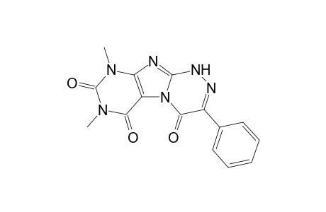 7,9-Dimethyl-3-phenyl-1H-purino[8,7-c][1,2,4]triazine-4,6,8-trione