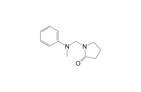 1-[(N-methylanilino)methyl]-2-pyrrolidinone
