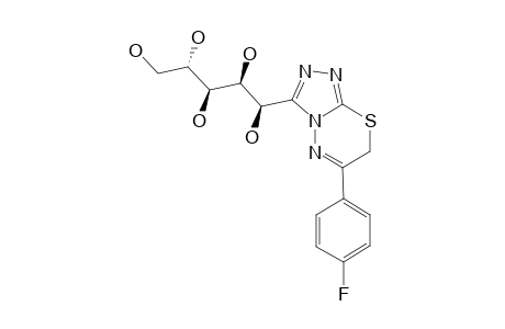 6-(PARA-FLUOROPHENYL)-3-(D-GLUCO-PENTITOL-1-YL)-7H-1,2,4-TRIAZOLO-[3,4-B]-[1,3,4]-THIADIAZINE