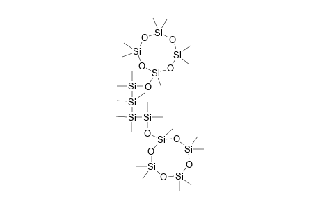 1,4-bis[(Heptamethylcyclo-tetrasilaoxanyl)oxy]octamethyltetrasilane