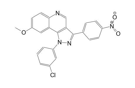 1-(3-chlorophenyl)-3-(4-nitrophenyl)-1H-pyrazolo[4,3-c]quinolin-8-ylmethyl ether