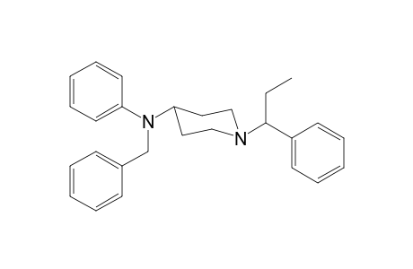 N-Benzyl-N-phenyl-1-(1-phenylpropyl)piperidin-4-amine