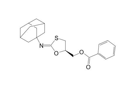 (5R)-N-(1-Adamantyl)-5-(benzoyloxymethyl)-1,3-oxathiolan-2-imine