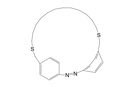 9,22-Dithia-2,3-diazatricyclo[22.2.2.24,7]triaconta-2,4,6,24,26,27,29-heptaene, (E)-