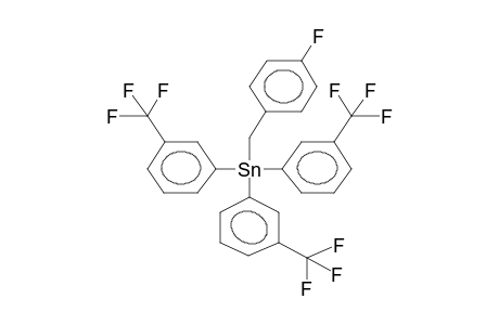 TRIS(3-TRIFLUOROMETHYLPHENYL)(4'-FLUOROBENZYL)STANNANE
