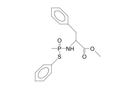 N-(Methyl-phenylthio-phosphinyl)-L-phenylalanine methyl ester