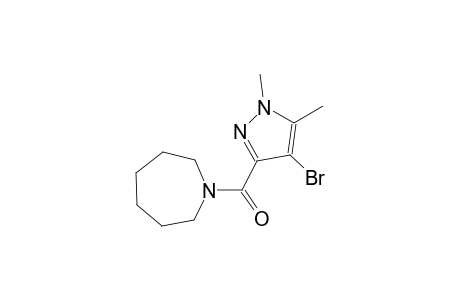 1-[(4-bromo-1,5-dimethyl-1H-pyrazol-3-yl)carbonyl]hexahydro-1H-azepine