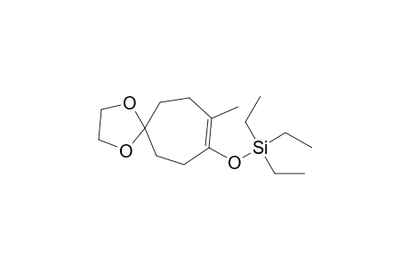 9-Methyl-8-triethylsiloxy-1,4-dioxaspiro[4,6]undec-8-ene